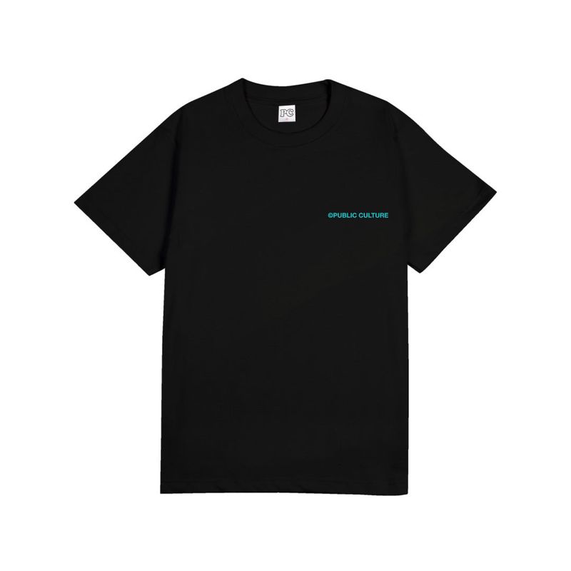 Checkered Tee - Black