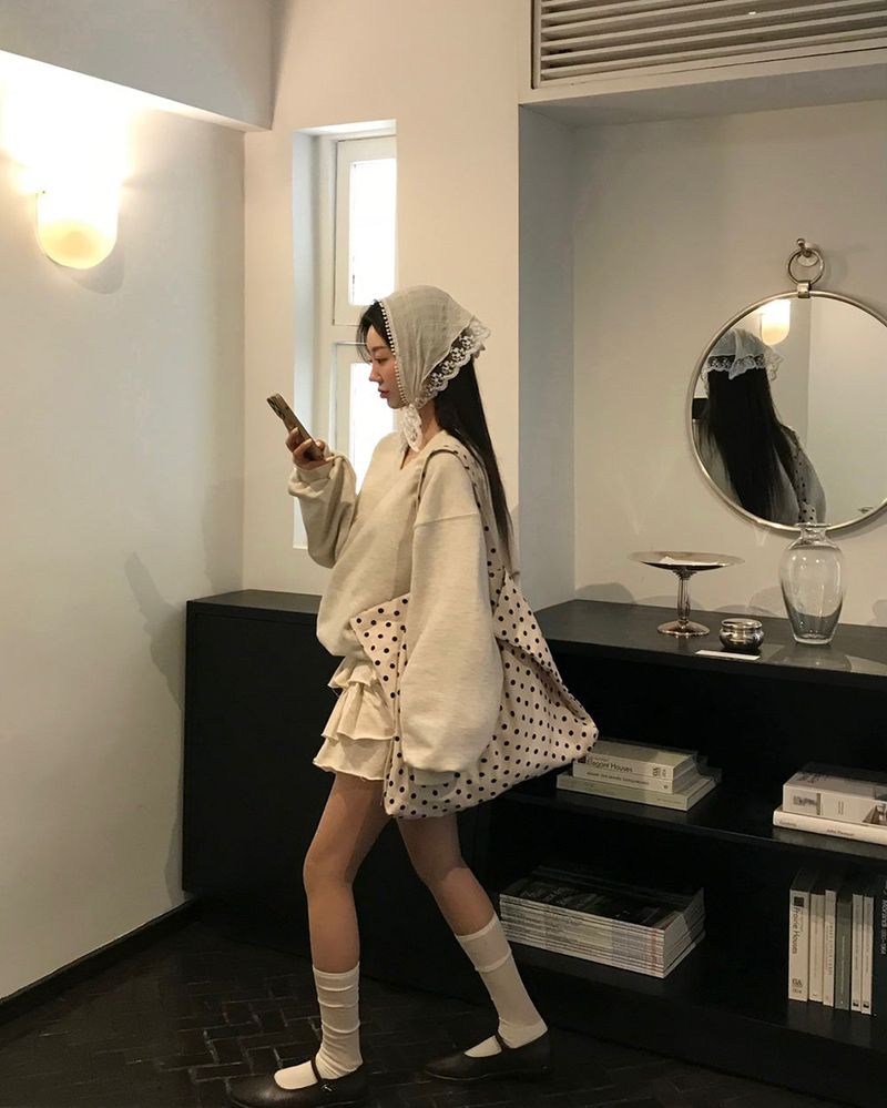 [MADE] Cabbage, Teard Miniskirt Pants