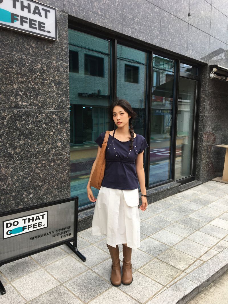 DUGGY（ダギー）の「スタッデッドビキニTシャツ (2color)（水着）」