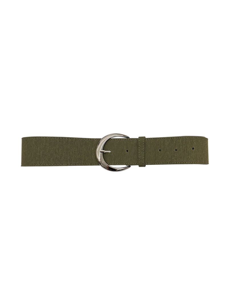 Crescent moon belt _Khaki
