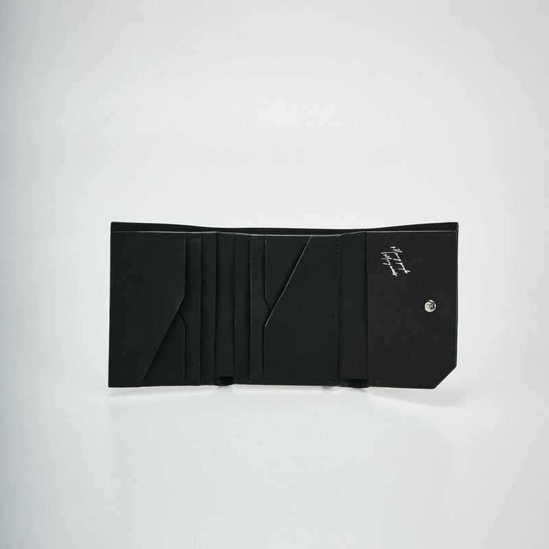 Corn Leather Graphic Trifold Wallet