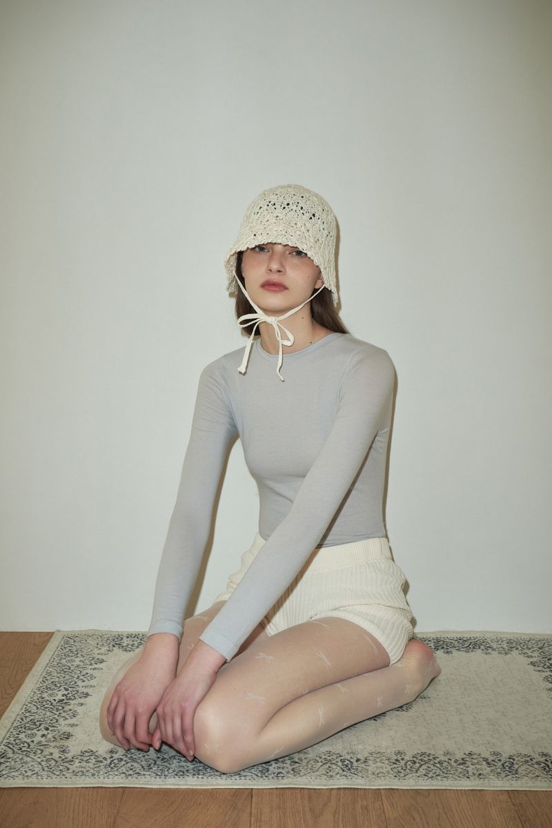 IDA bucket hat_ivory