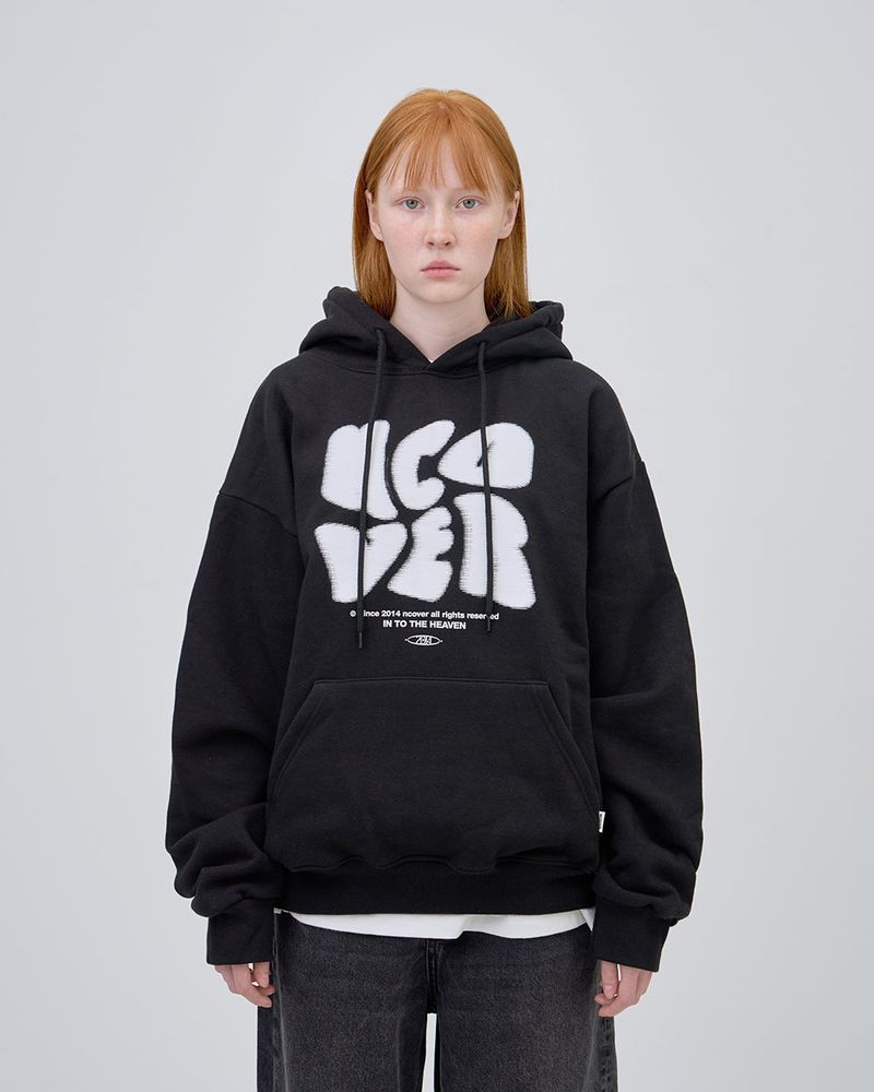 POINTAGE LOGO HOODIE - BLACK