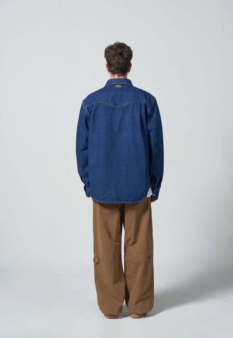 VINTAGE WASHED TAIL POCKET PANTS - BEIGE