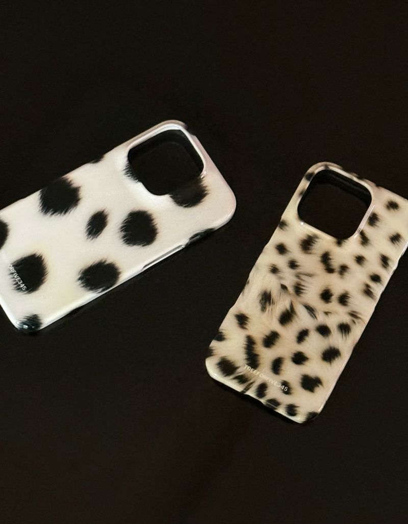 PORKA DOT FUR Hard Case / TREEFORFIVE345