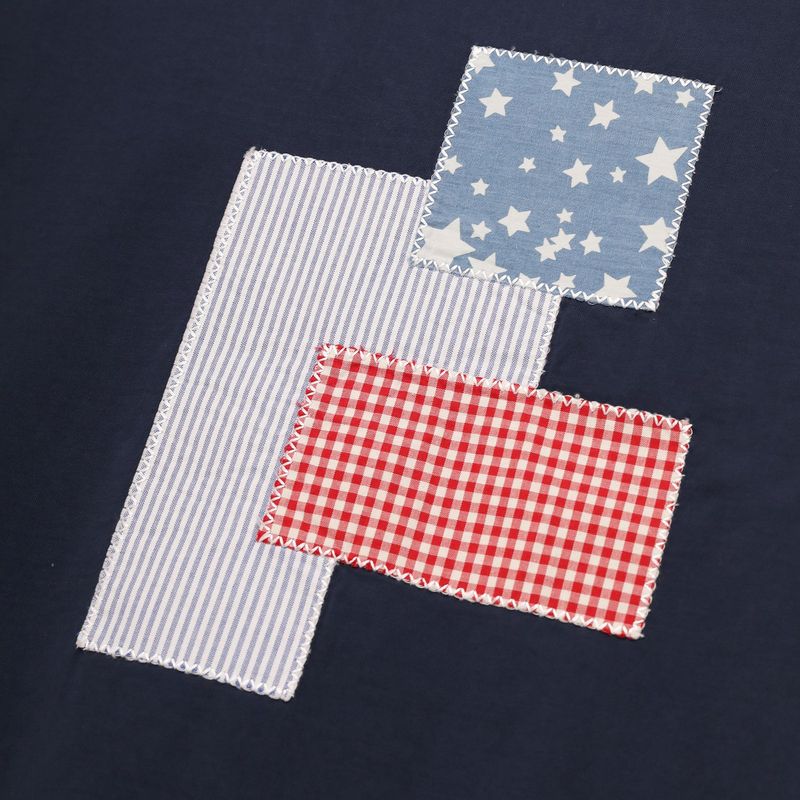 PARAGRAPH PATCH WORK T SHIRT