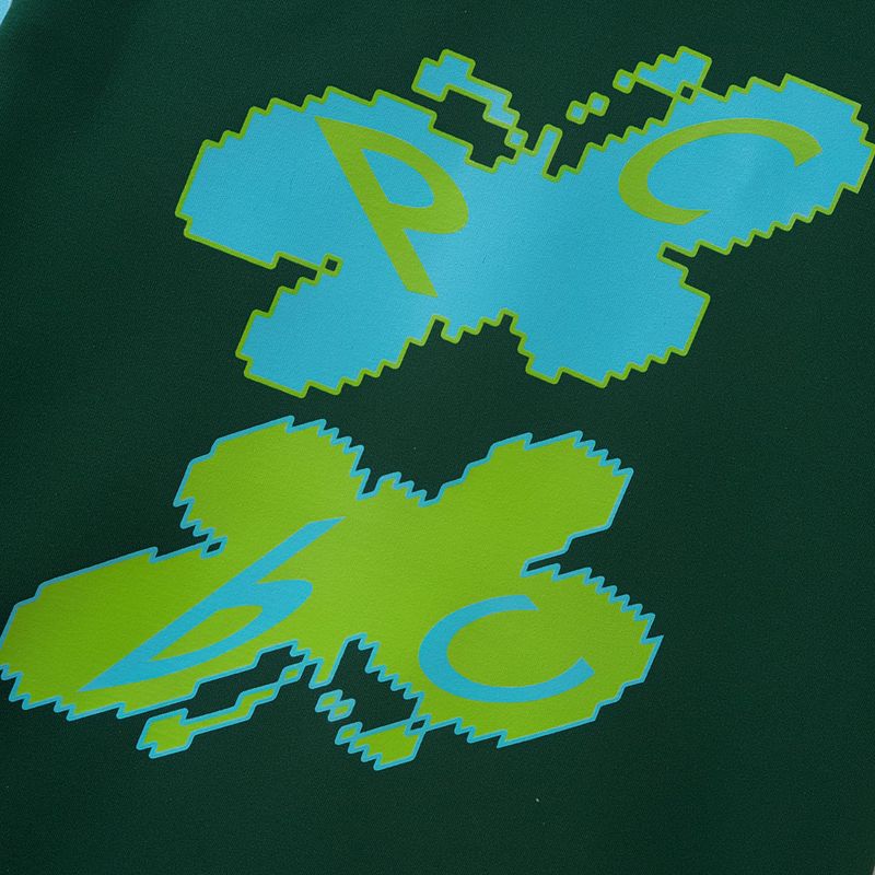 Social Butterfly Raglan Tee - Dark Green