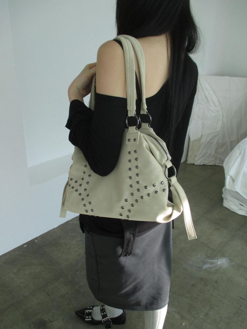 muse stud shoulder bag