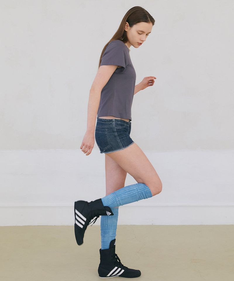 Poev Arched T-Shirt - Charcoal