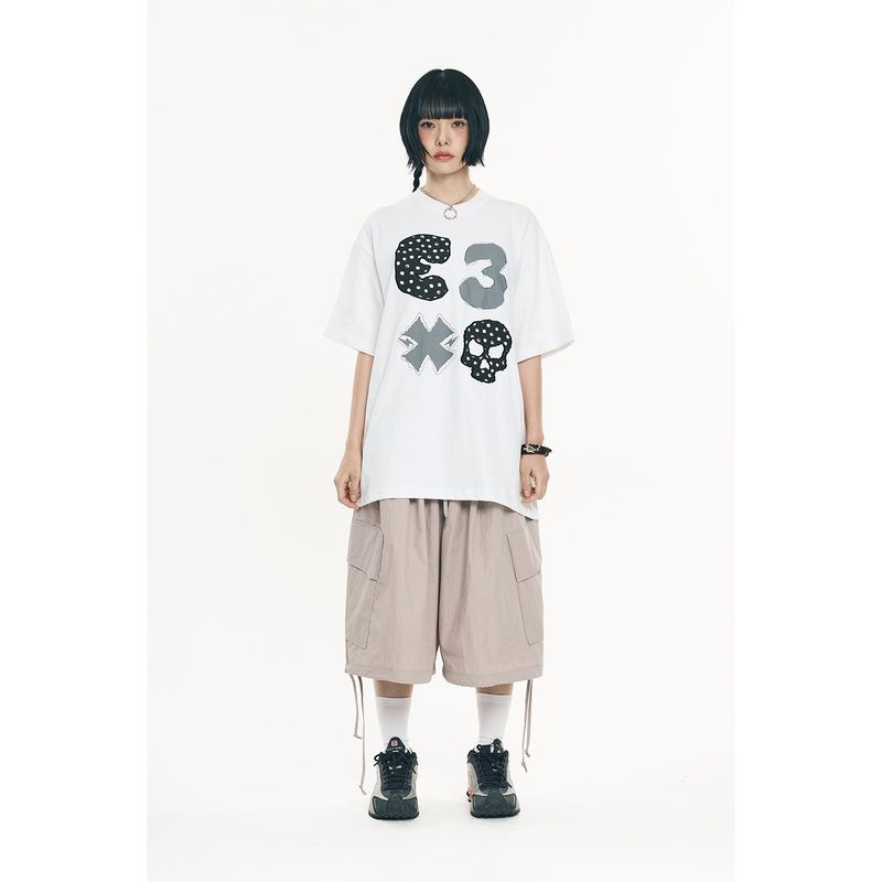 Kitsch Dot Short Sleeve - White