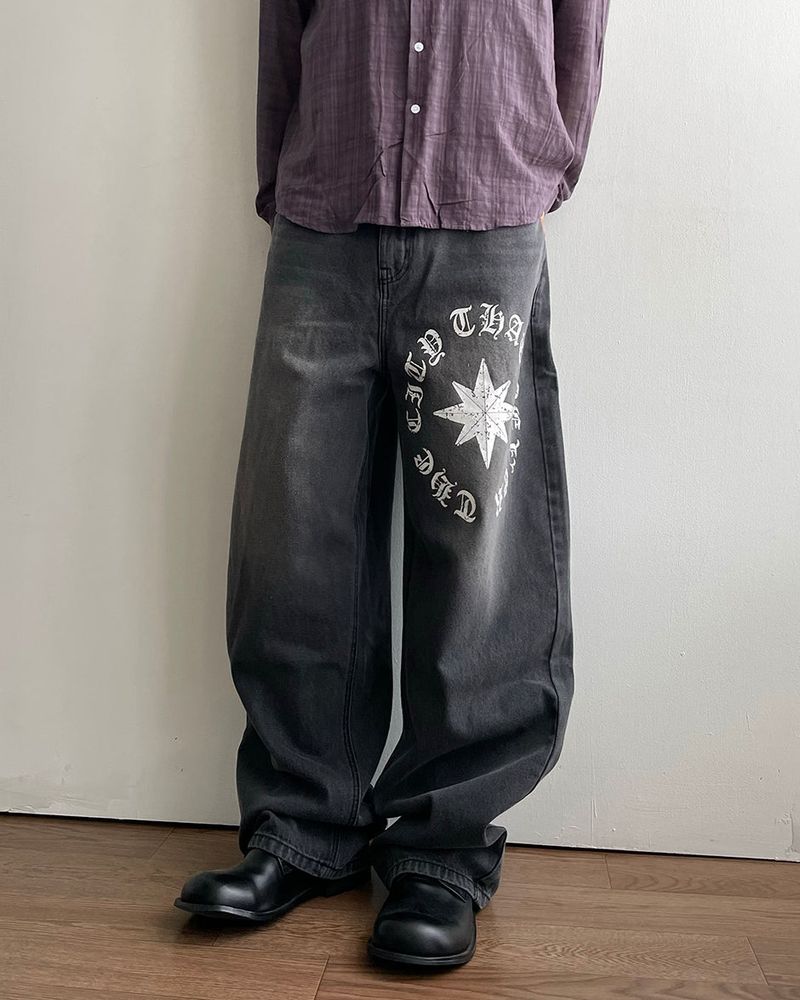 IDF（アイディーエフ）の「Kane Printing Denim Pants（Pants）」
