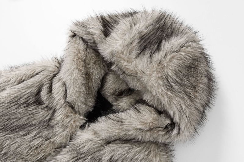 Marlow Reversible Logo Fur Jumper