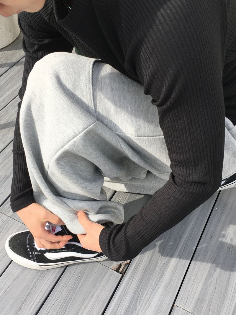 マイルカーブドツーポケットスウェットパンツ 6C