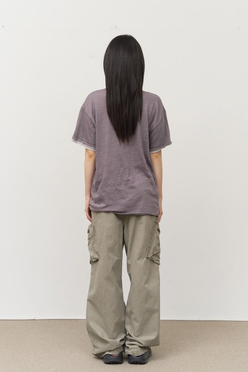 Fading Pigment Cargo Pants