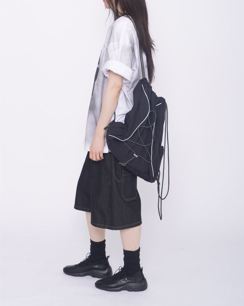 Maltz Multi-Pocket Wide Bermuda Pants
