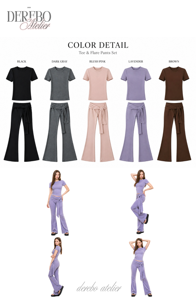 Soft Slim Shirring Wrap Flare Training Set-up (SET)