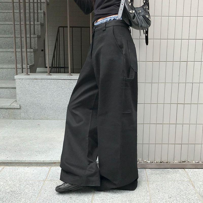 ミドルカーペンターディテールロングパンツ