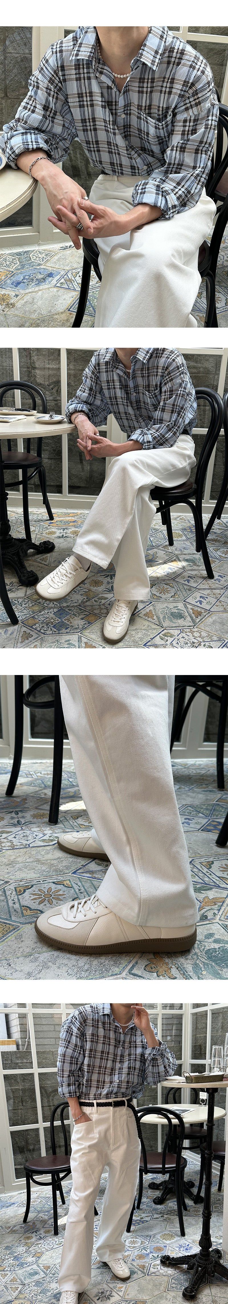[HANDMADE] Daily round sneakers(4color)