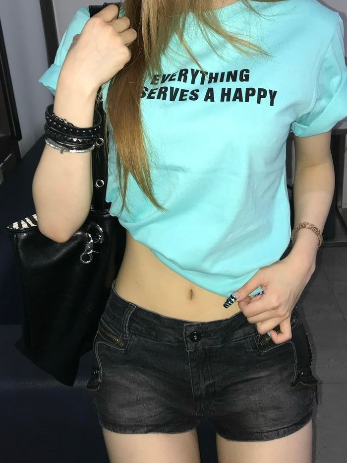 Cyber Lettering Tee