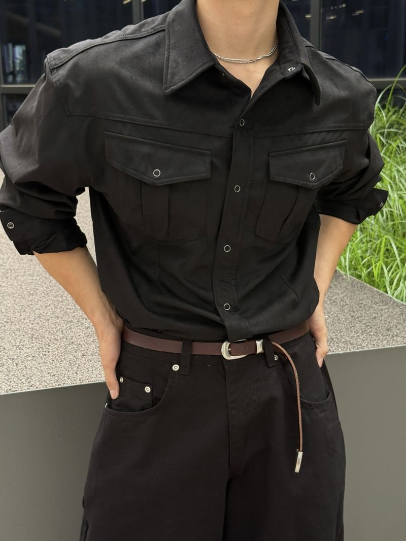 Yard suede western shirt