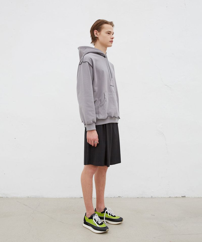 OVERLOCK STITCH HOODIE (2 COLORS)