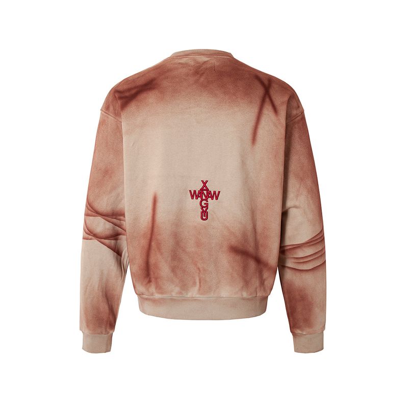 BLAZING SPRAY RED CREWNECK