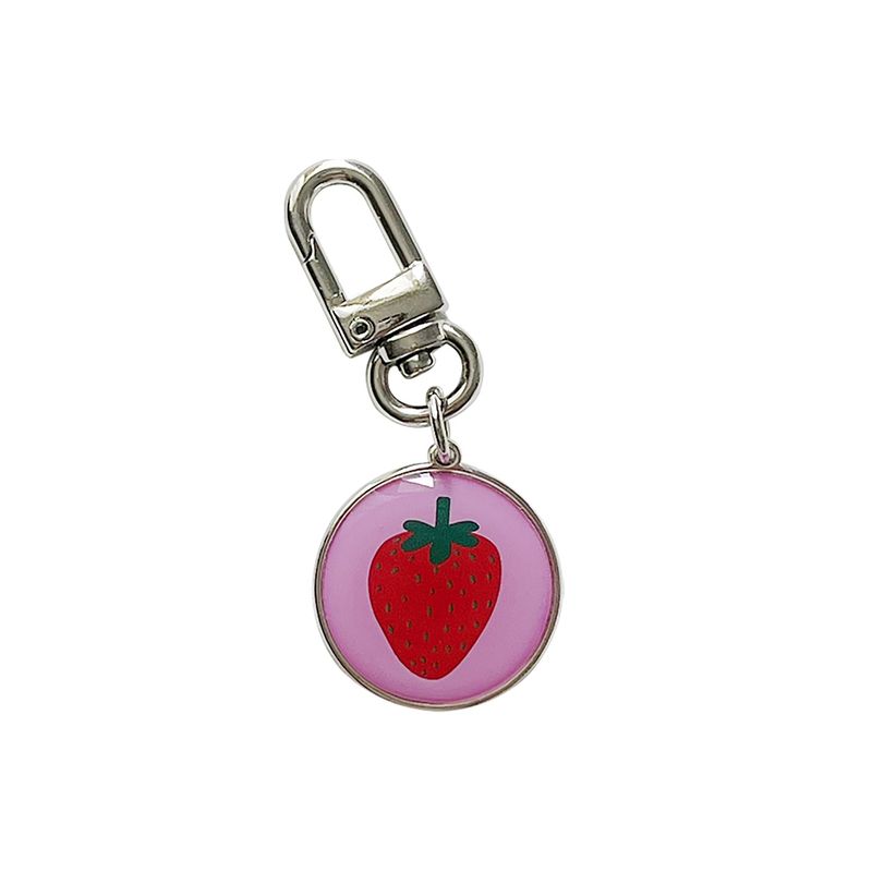 allthesamestudio(オールザセイムスタジオ)の「strawberry epoxy keyring(pink)(Toys/Key Holders)」