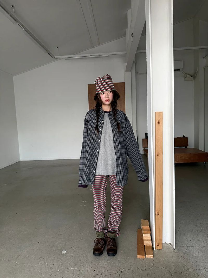 cosy check shirt