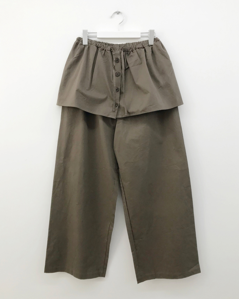 Spoog skirt pants (2color)