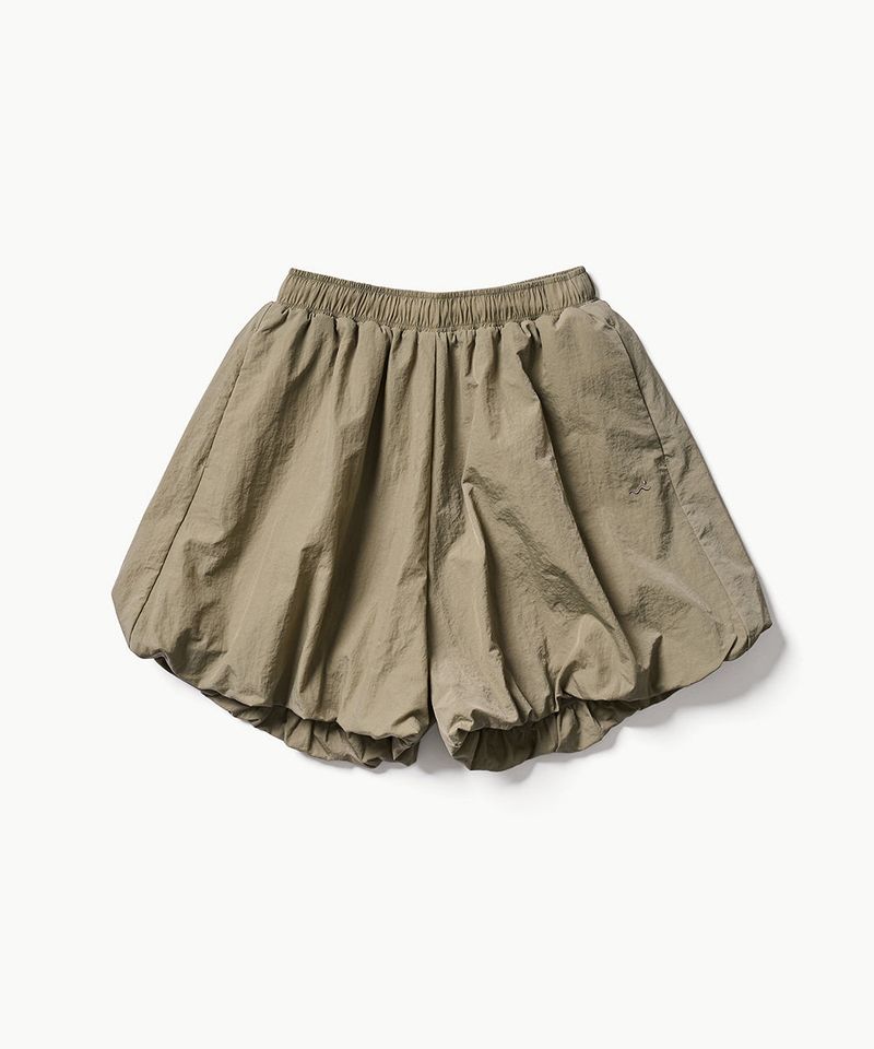Nylon Balloon Shorts - Khaki