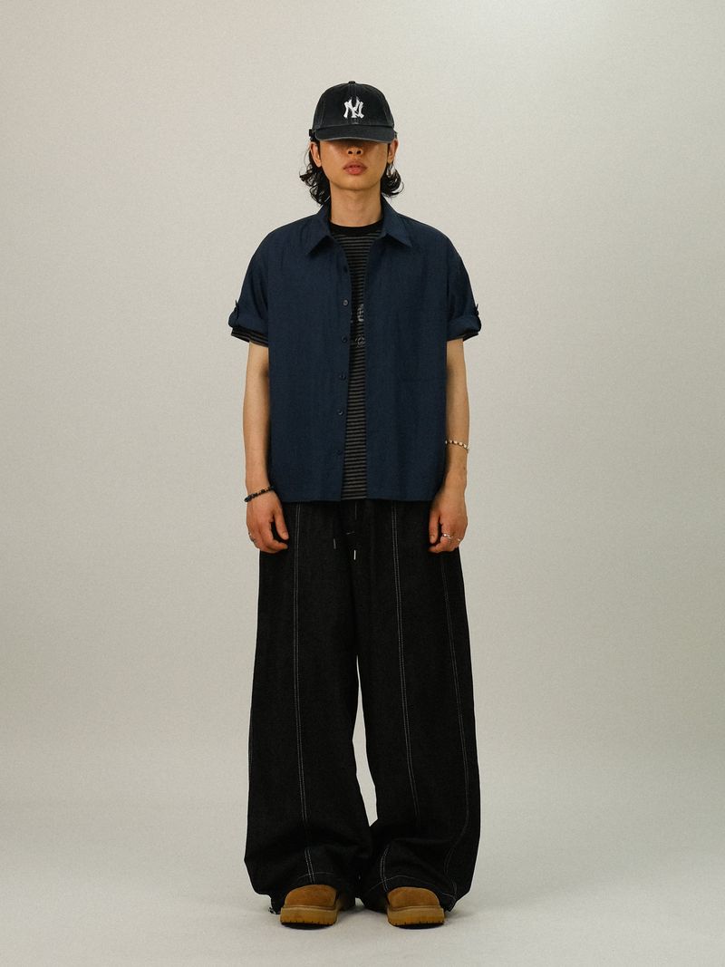 GN STAR Printing Back Bijo Denim Pants