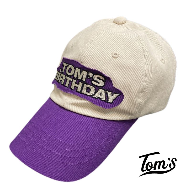 TOM'S BIRTHDAY（トムズバースデー）の「TOM'S CAP MIX PURPLE（Hats）」