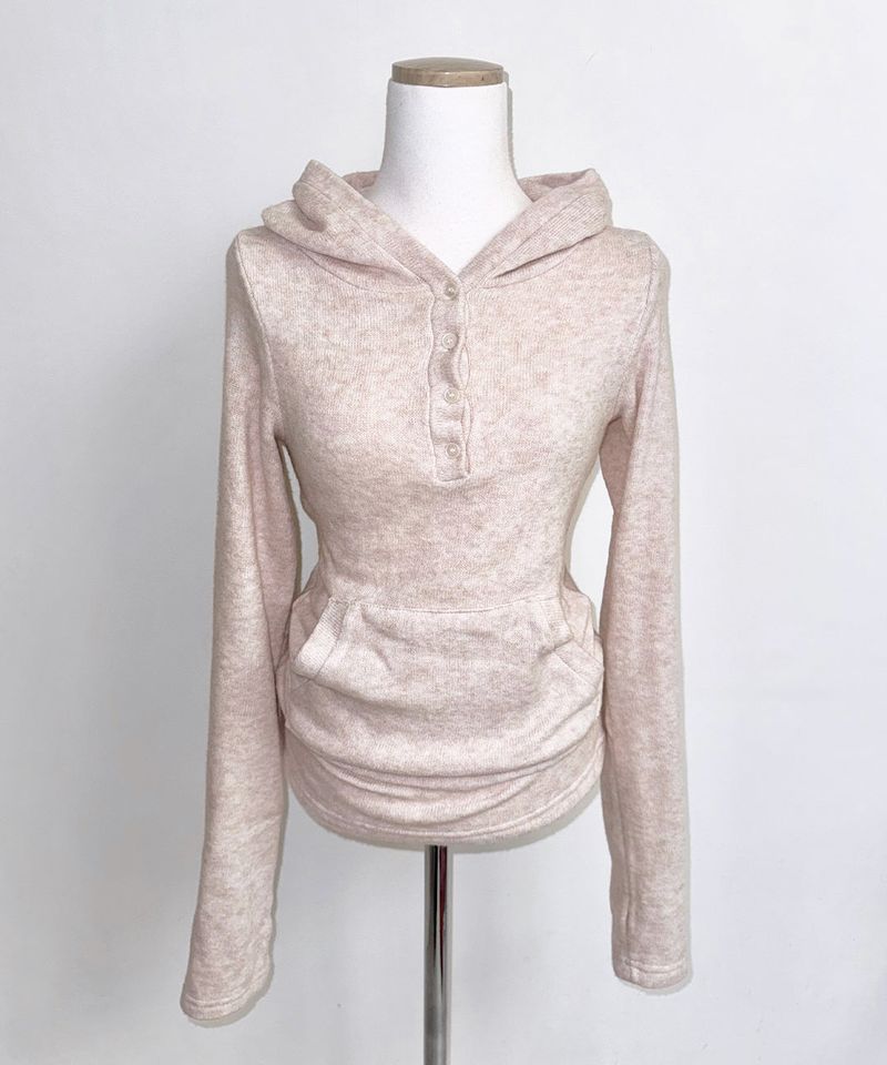 Mia Knit Hoodie (3colors)