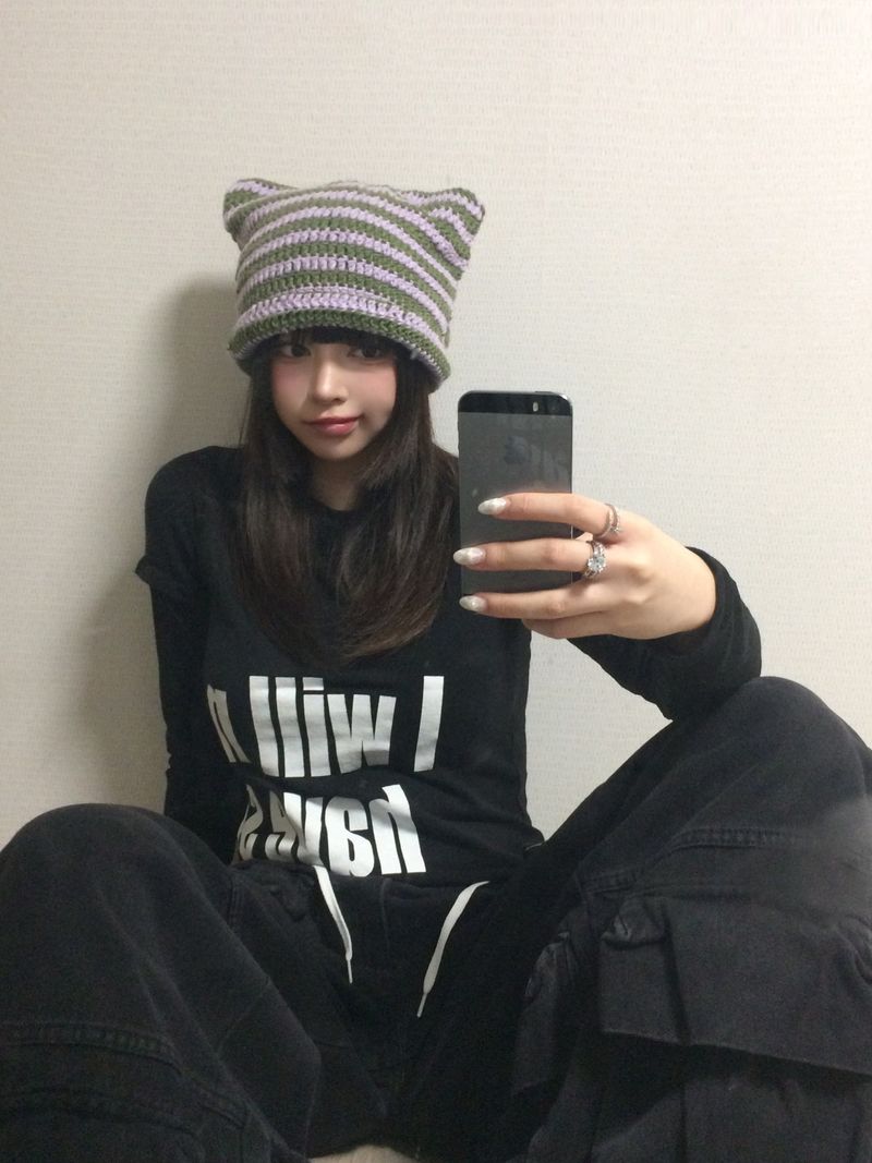 Bigsize cat beanie