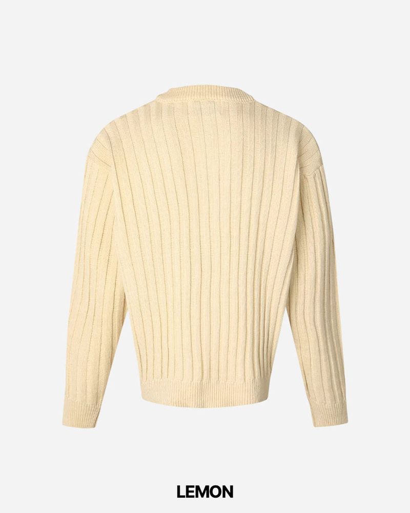Frame V-neck Crop Knit