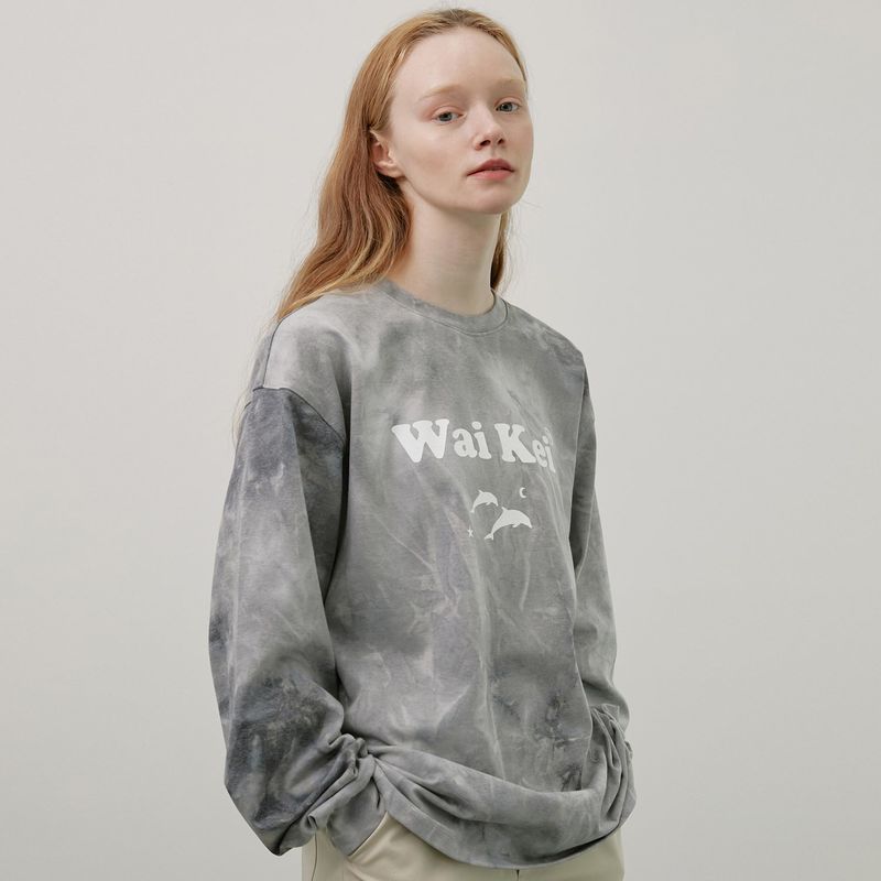 WaiKei(ワイケイ)の「Logo Tie-dye Longsleeve(Tops)」