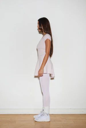 Petite flare dress - pink