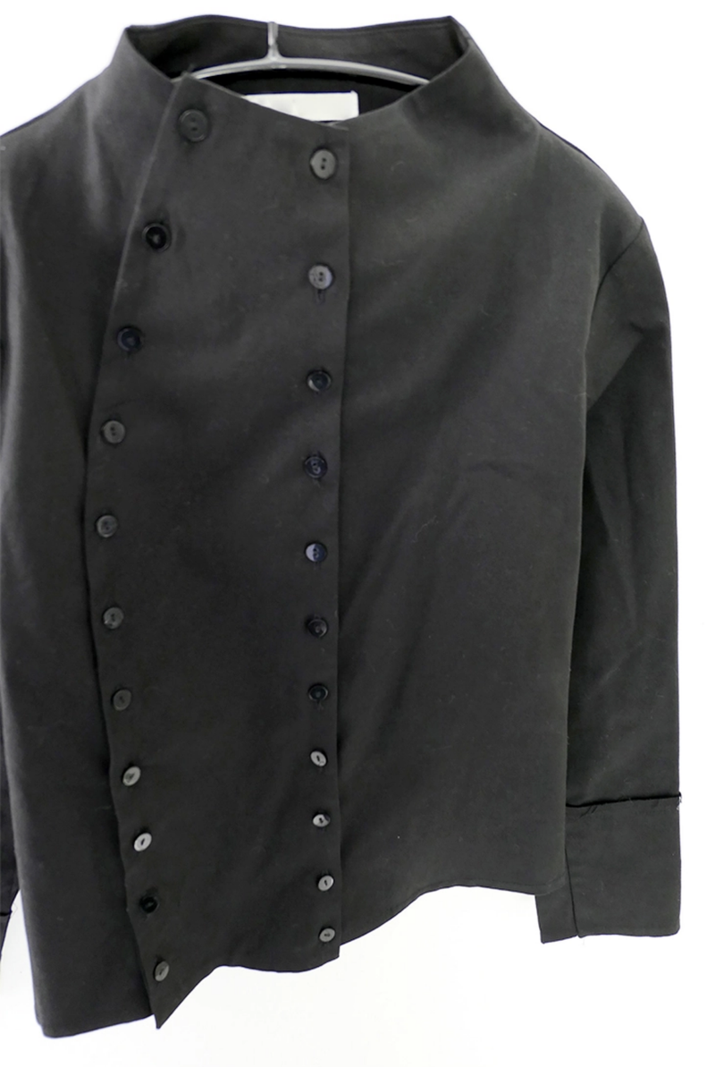 double button blouse JK
