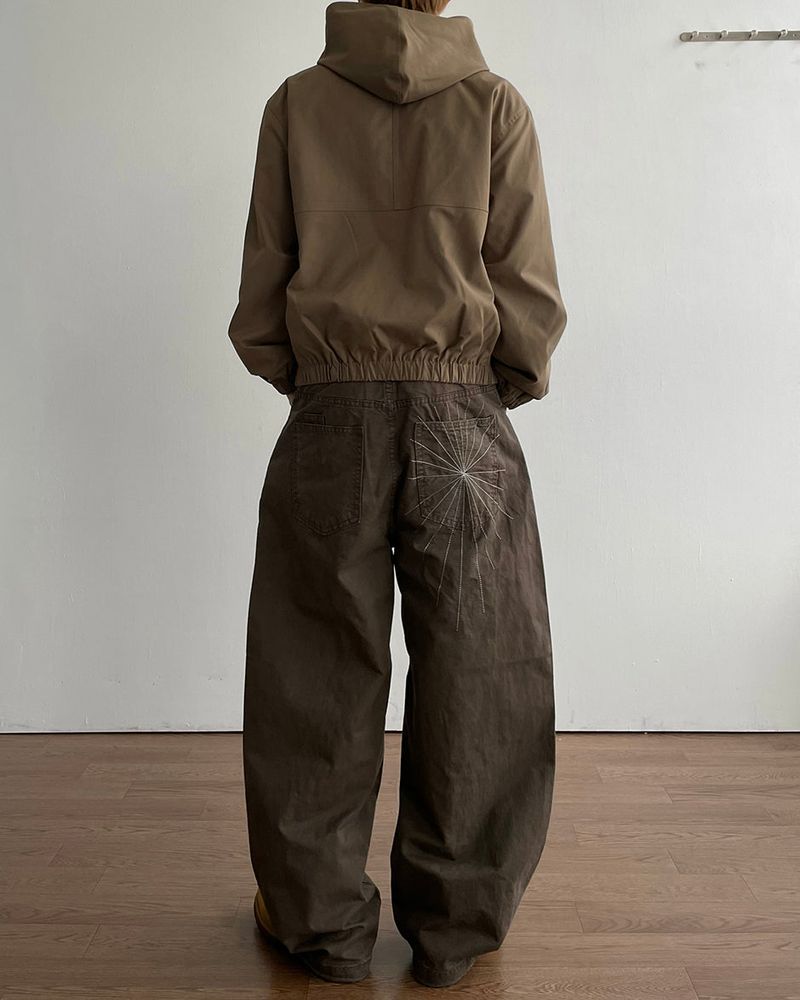 Hachi Buckle Hood Jumper
