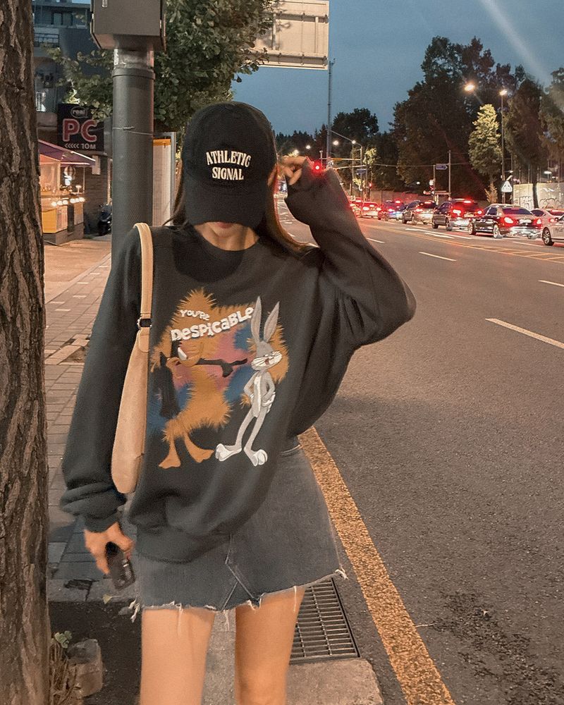 MAYBINS（メイビンス）の「Roddy Printed Sweatshirt（Tops）」
