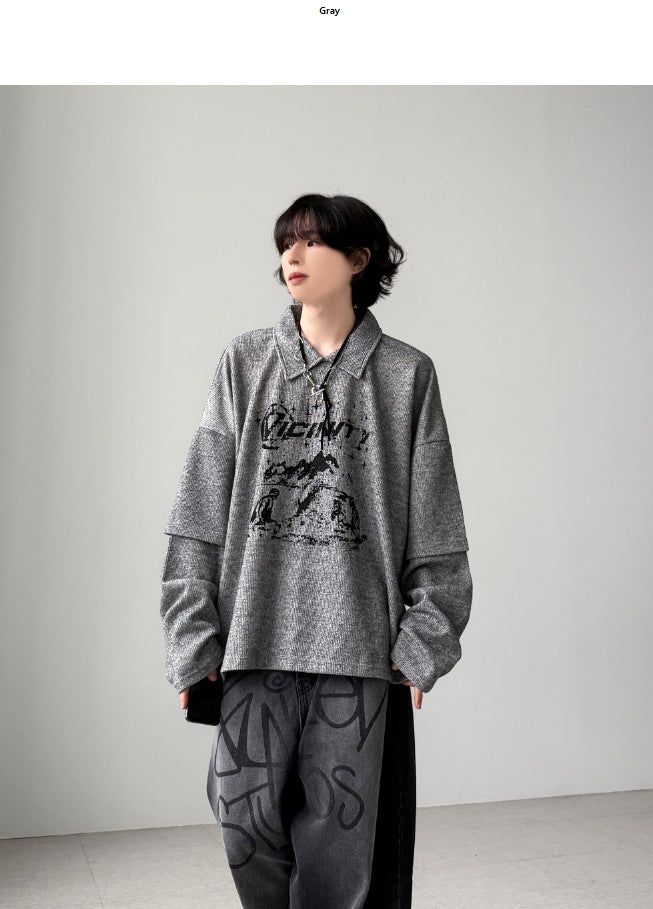 Vatican Layered Collar Knit