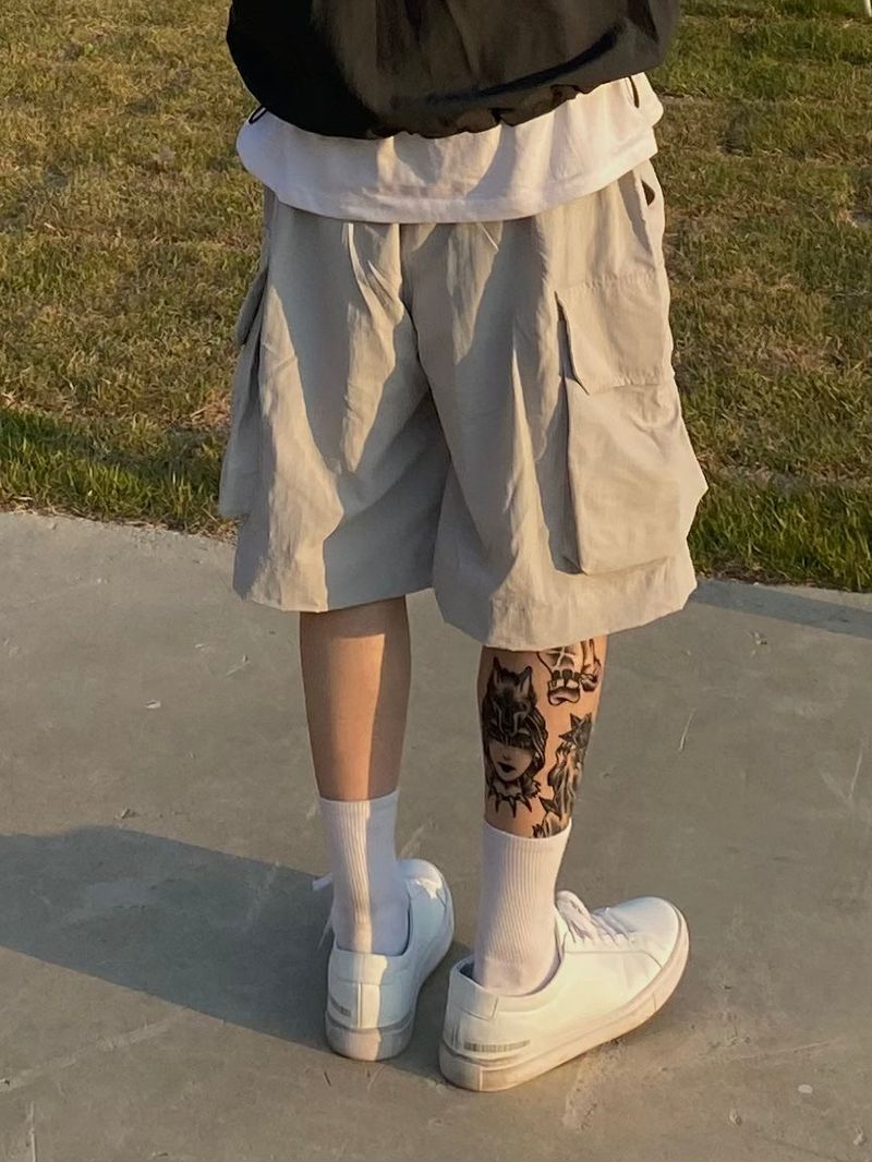 Mam's Nylon Cargo Bermuda Pants 2C