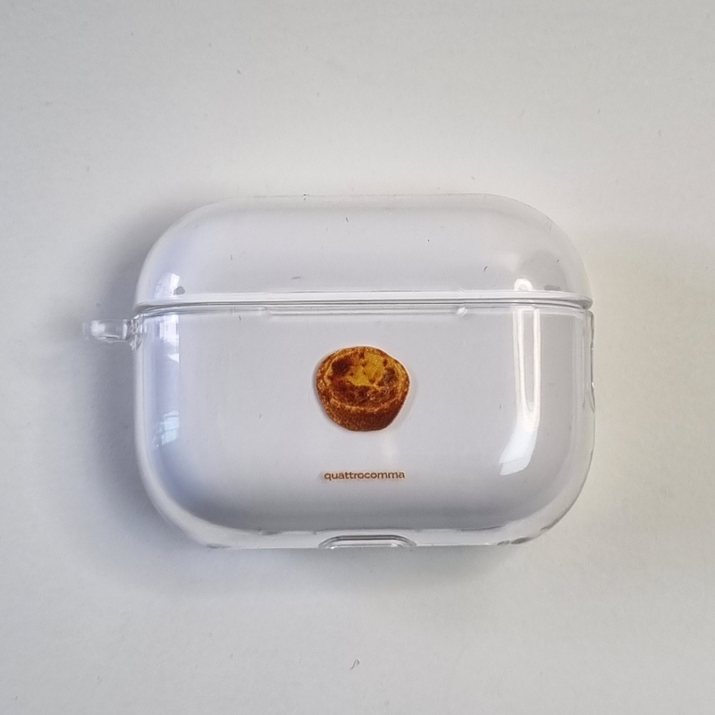quattrocomma(クアトロコンマ)の「Egg Tart AirPod Pro Case (all models)(Smartphone Accessories)」