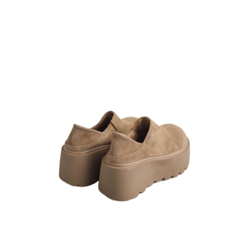 Suede Platform Shoes