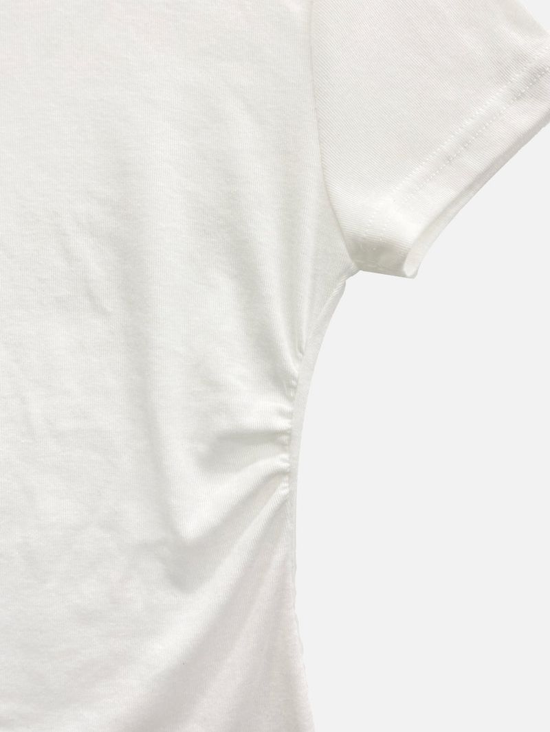 Roen Modal Side Shirring Tee (6c)