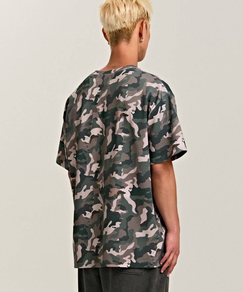939 LOGO MIX PATTERN T-SHIRTS (CAMO)