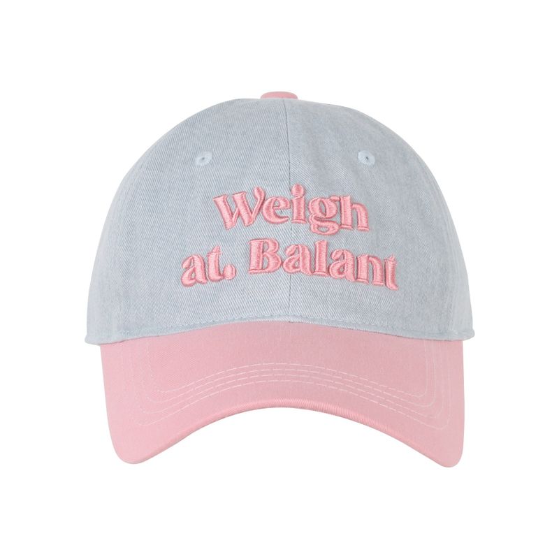 BALANT（バラント）の「デニム刺繍ボールキャップ - Pink（帽子）」