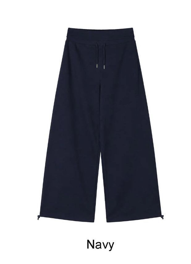 Aran Fold Waist Wide Pants
