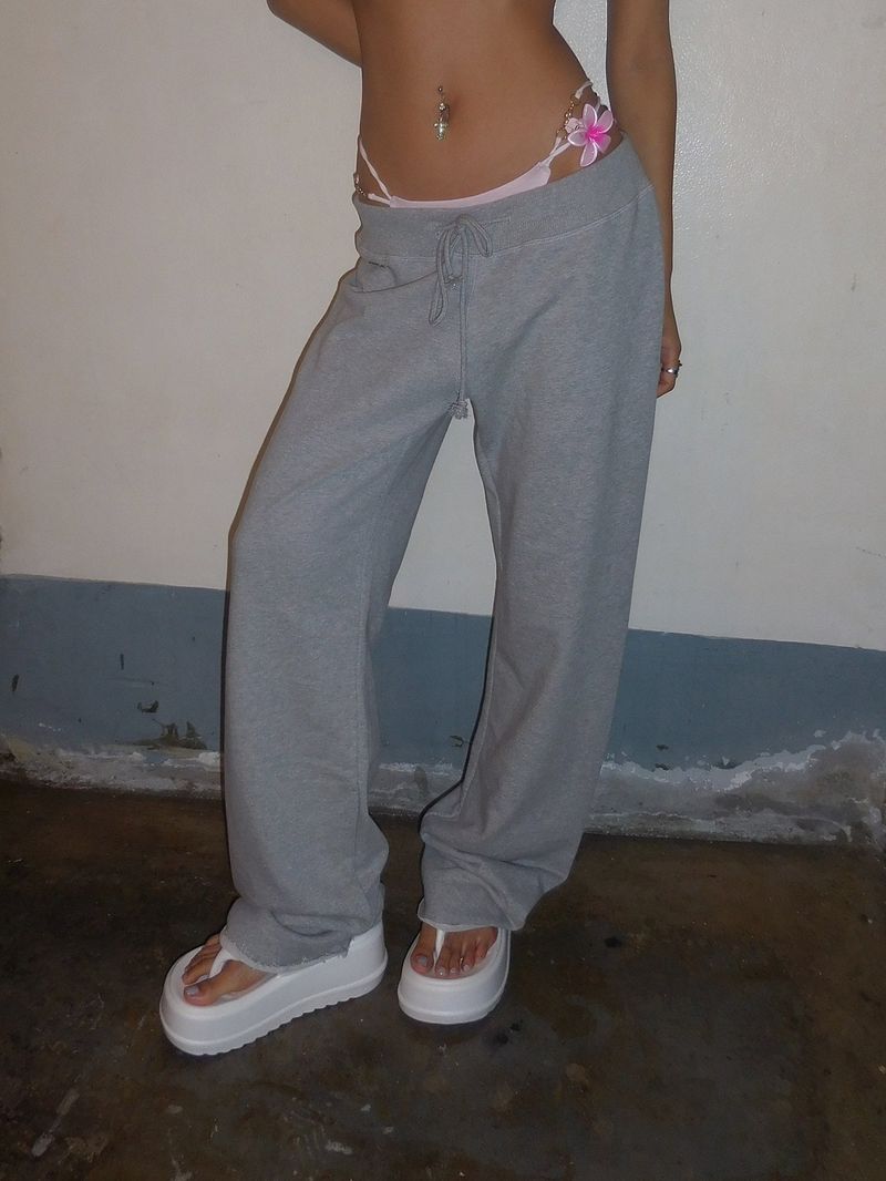 [Made] Baby sweatpants (grey)