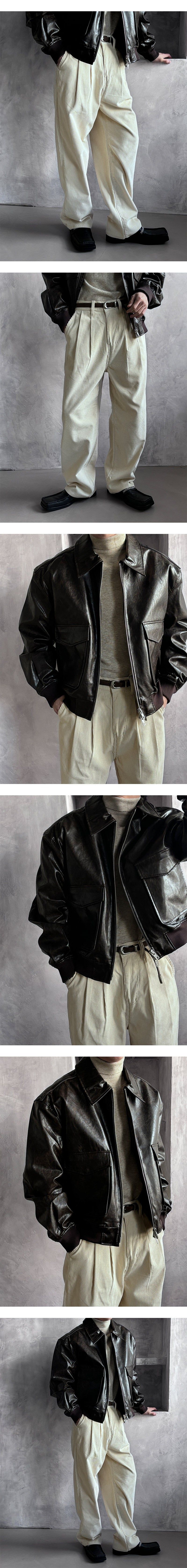 [F/W] A-2 レザージャケット(2color)